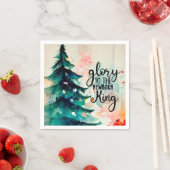 Glorie aan de Newborn King kerstcarol Servet (Insitu)