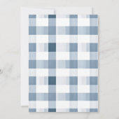 Glorie aan de pasgeboren koning kerstdiner kaart (Achterkant)