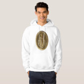 Glorie aan de wonderbaarlijke medaille hoodie (Voorkant volledig)