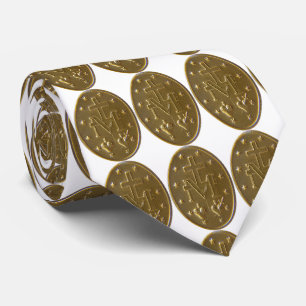 glorie aan de wonderbaarlijke medaille stropdas