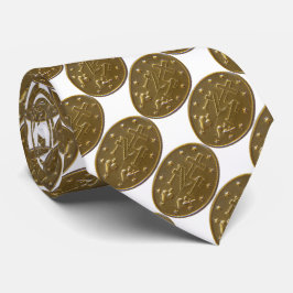 glorie aan de wonderbaarlijke medaille stropdas