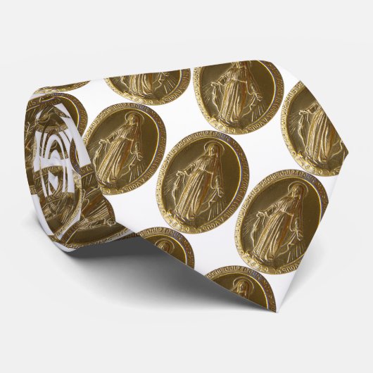 glorie aan de wonderbaarlijke medaille stropdas (Opgerold)