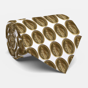 glorie aan de wonderbaarlijke medaille stropdas