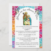 Glorie aan God Christelijk kerstdiner Kaart (Voorkant)