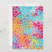 Glorie aan God Christelijk kerstdiner Kaart (Achterkant)