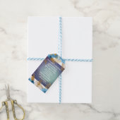 Glorie aan God Luke Bijbel Verzen Kerstmis Cadeaulabel (Met Touw)