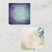 Glorie aan God Luke Bijbel Verzen Kerstmis Informatiekaartje (Voorkant / Achterkant)