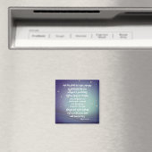 Glorie aan God Luke Bijbel Verzen Kerstmis Magneet (Insitu (Vaatwasser))