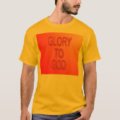Glorie aan God T-Shirt (Voorkant)