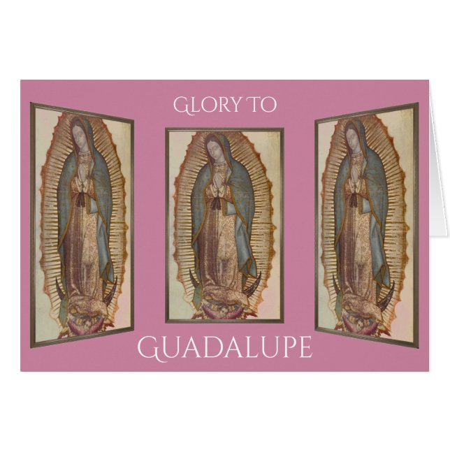 glorie aan guadalupe (Voorkant Horizontaal)