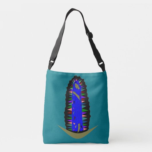 glorie aan guadalupe crossbody tas (Achterkant)