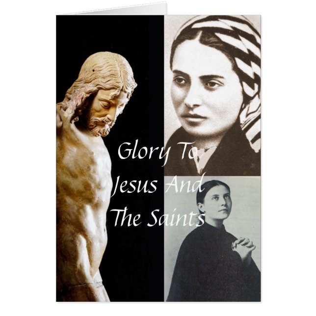 Glorie aan Jezus en de heiligen (Voorkant)