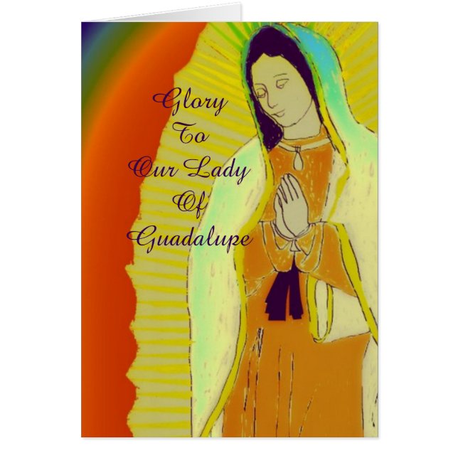 glorie aan onze dame van guadalupe (Voorkant)