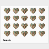 glorie aan onze liefdadigheidsdame hart sticker (Vel)