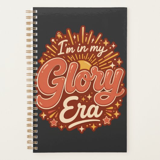 Glorie Era Christelijk Geloofsgebaseerd Retro Reli Planner (Voorkant)