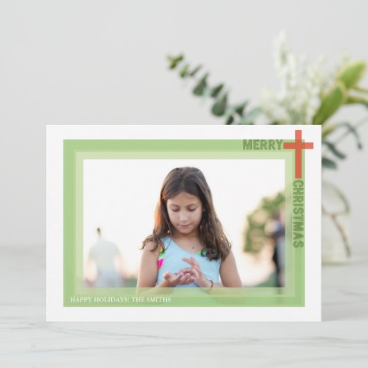 Glorie Feestdagenkaart (Staand voorkant)