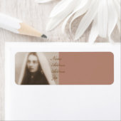 glorie om bernadette te verzegelen etiket (Insitu)