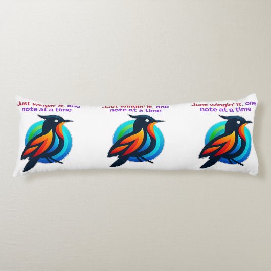 Glorie van Blackbird Lichaamskussen (Voorkant)