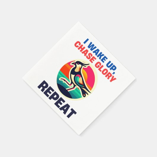 Glorie van de kievit servet (Hoek)
