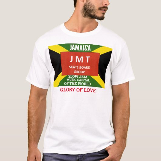 GLORIE VAN DE LIEFDE. Basic heren T-shirt (Voorkant)