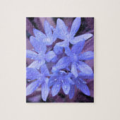Glorie van de sneeuwblauwe puzzel (Verticaal)