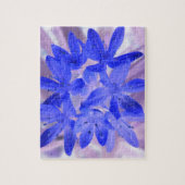 Glorie van de sneeuwschokkende blauwe puzzel (Verticaal)