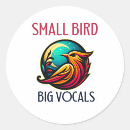 Glorie van Nightingale Ronde Sticker