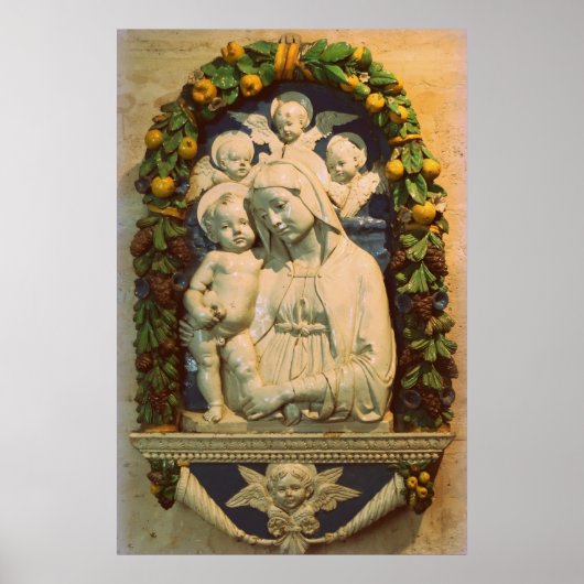 glorie voor jesus en mary poster (Voorkant)