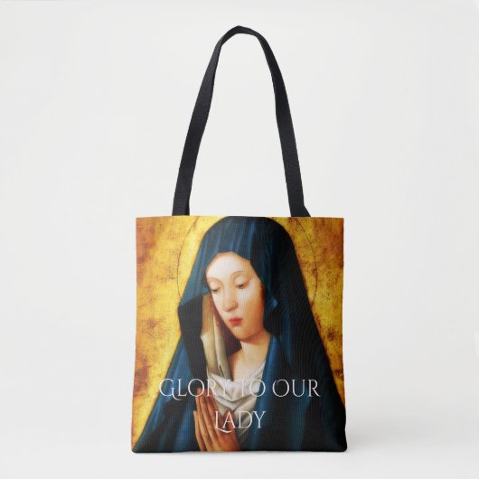 glorie voor onze dame tote bag (Voorkant)