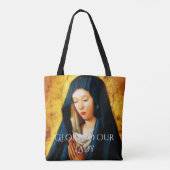 glorie voor onze dame tote bag (Achterkant)