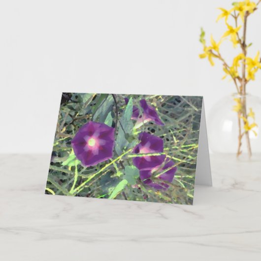 Gloriën Kaart (Gele Bloem)