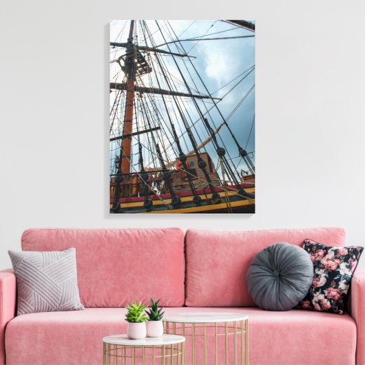 Glorierijke Gulle gift Canvas Afdruk (Insitu (Woonkamer))