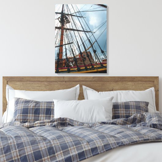 Glorierijke Gulle gift Canvas Afdruk (Insitu (Slaapkamer))