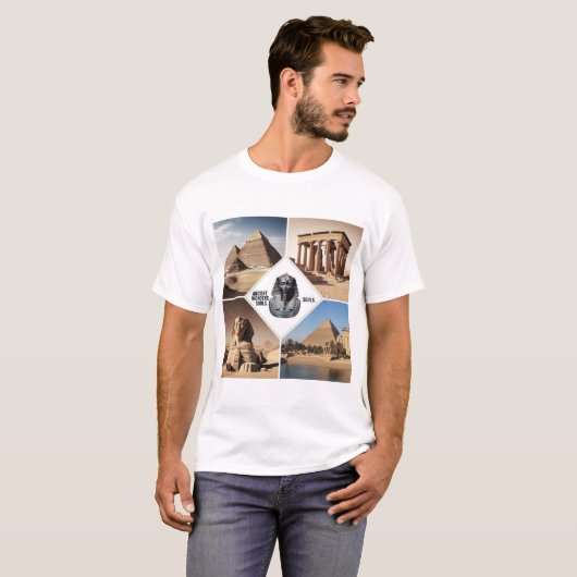 Glories of Civilizations: Wonderen van het verlede T-shirt (Voorkant volledig)