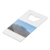 Glorieta Mesa Creditkaart Flessenopener (Achterkant Gekanteld)