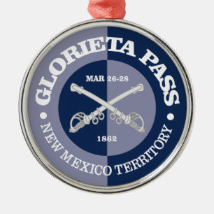 Glorieta Pass (B&G) Metalen Ornament