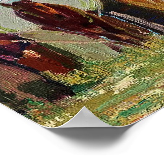 "Glorietta" door W Herbert Dunton Poster (Hoek)