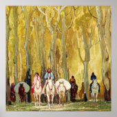 "Glorietta" door W Herbert Dunton Poster (Voorkant)