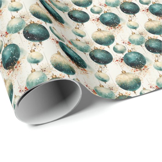 Glorieus groen: groen en goud cadeaupapier (Rol Hoek)