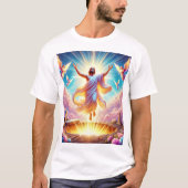 Glorieuze 3D-opstanding van onze Heer Jezus Christ T-shirt (Voorkant)