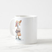 glorieuze gans koffiemok (Voorkant links)