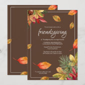 Glorieuze Herfst Uitnodiging (Voorkant / Achterkant)