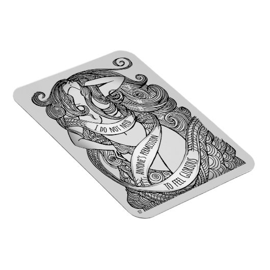 Glorieuze magneet in grijs (Rechterzijde)