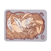 Glorieuze Magneet in Lila (Horizontaal)