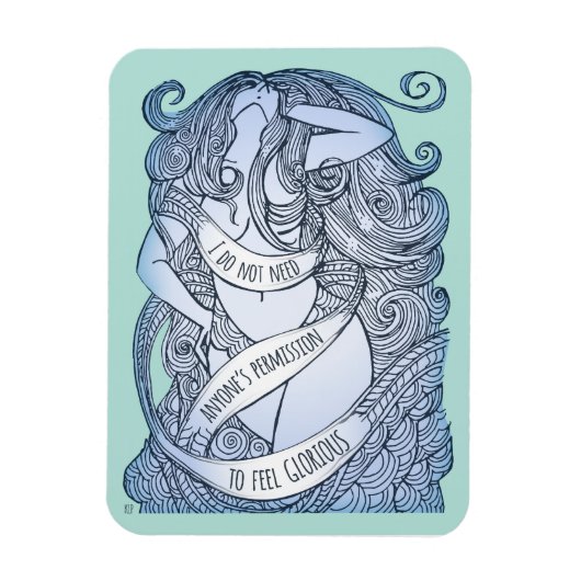 Glorieuze Magneet in Zeegezicht (Verticaal)