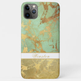 GLORIEUZE MARBLE LOOK, EDITABLE MONOGRAM Case-Mate iPhone CASE