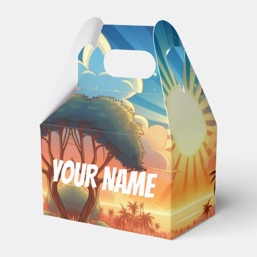 glorieuze morgen bedankdoosjes (Voorkant Zijde)