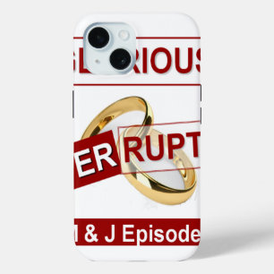 Glorieuze onderbreking: een gouden begin iPhone 15 case