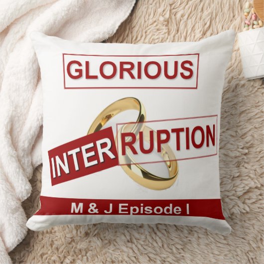 Glorieuze onderbreking: een gouden begin kussen (Deken)