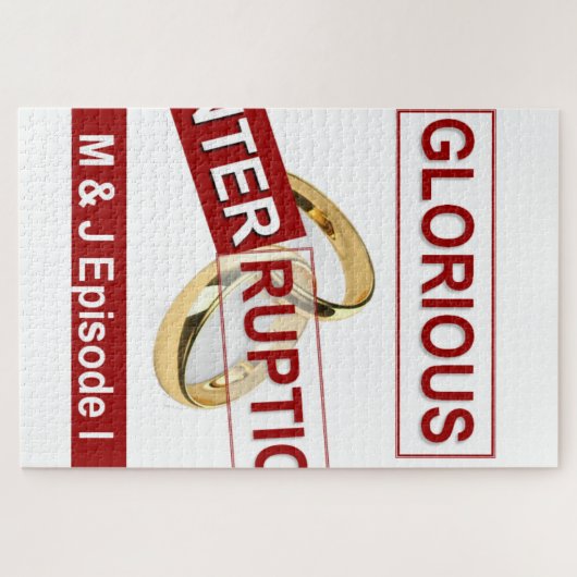 Glorieuze onderbreking: een gouden begin legpuzzel (Horizontaal)